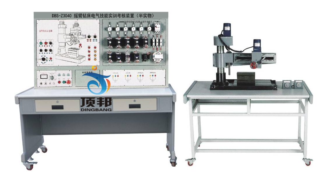 摇臂钻床电气技能实训考核装置（半实物）
